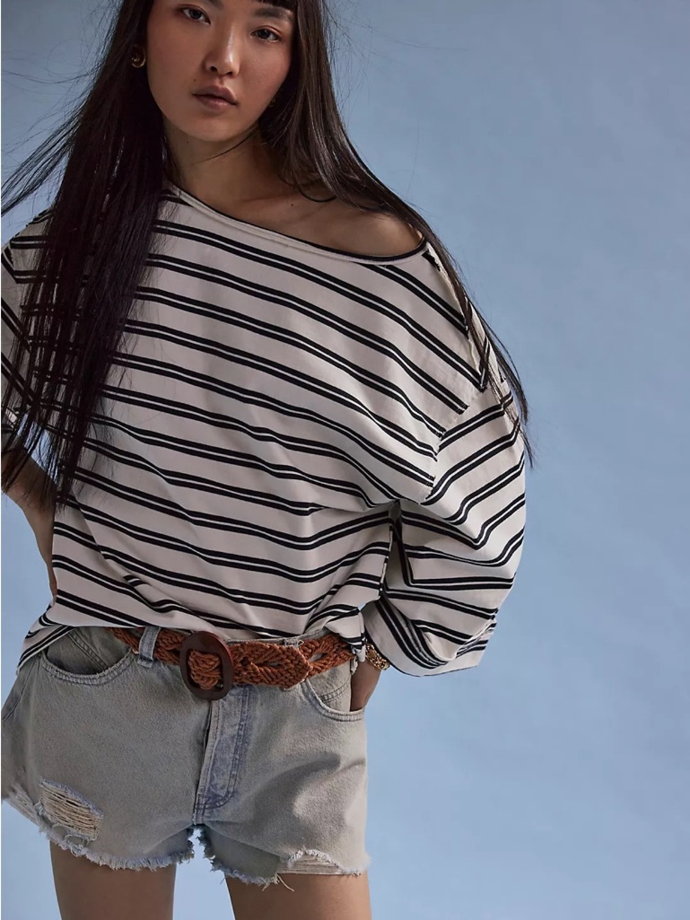 NWOT Free People We The Free C'est La Vie Tee Size XL